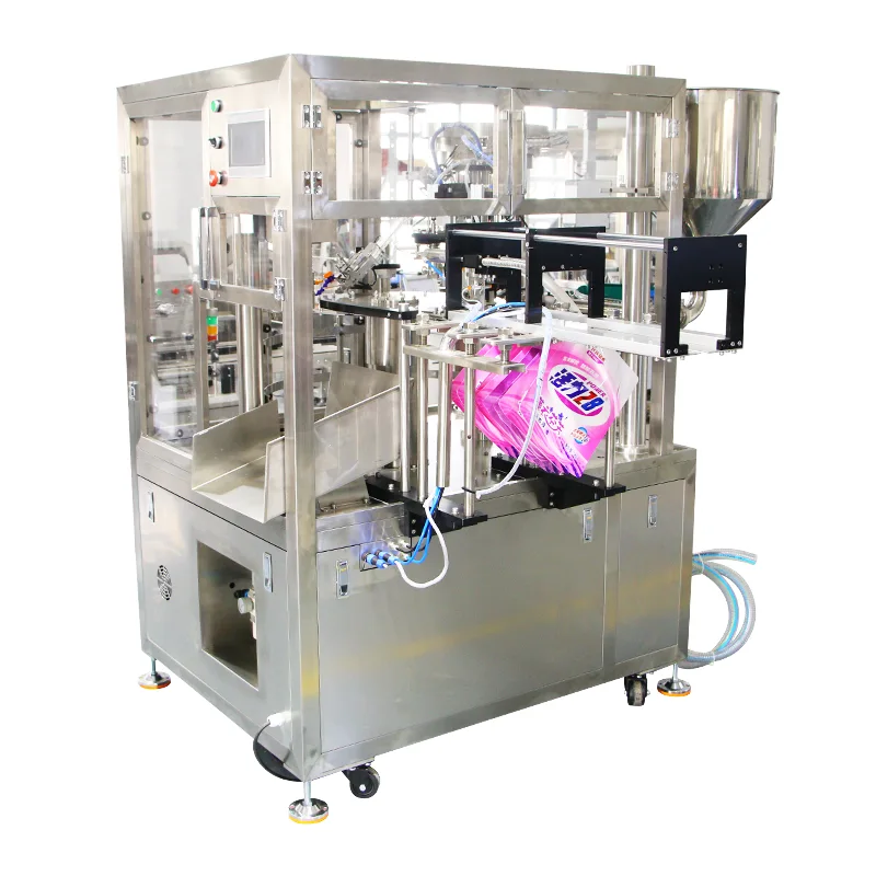 Máquina Integrada de Enchimento e Tampagem
